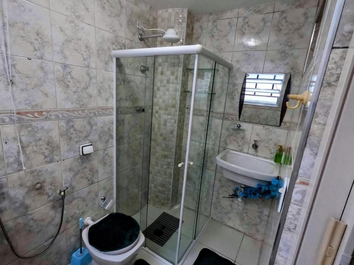 Sala Living Em Predio Familiar Na Av Da Praia Santos  Exterior photo